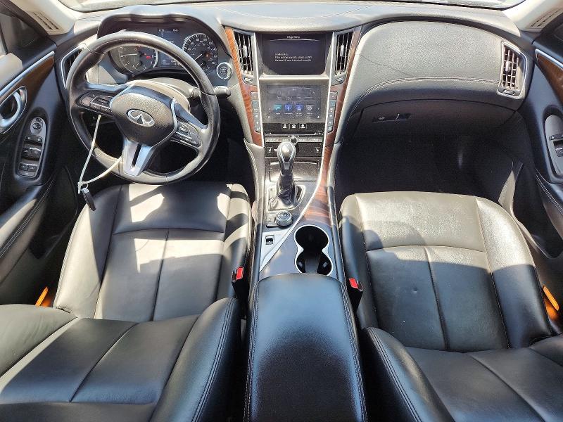 2019 Infiniti Q50 VIN JN1EV7AP2KM512269 COPART salvage auction — HAIL, Tx - Salvage Title-Flood Damage (P), sold $4,600 on 2026-07-14 (photo 8)