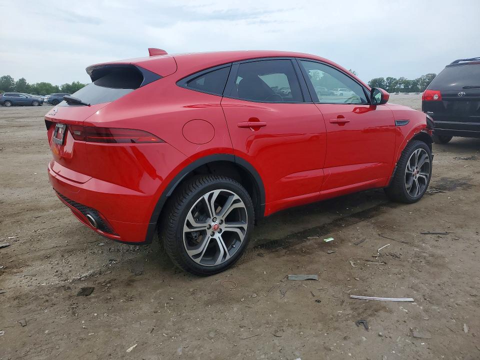 2018 Jaguar VIN SADFL2FX7J1Z01416 COPART salvage auction — FRONT END, Va - Cert Of Title - Salvage, sold $3,200 on 2026-07-22 (photo 3)