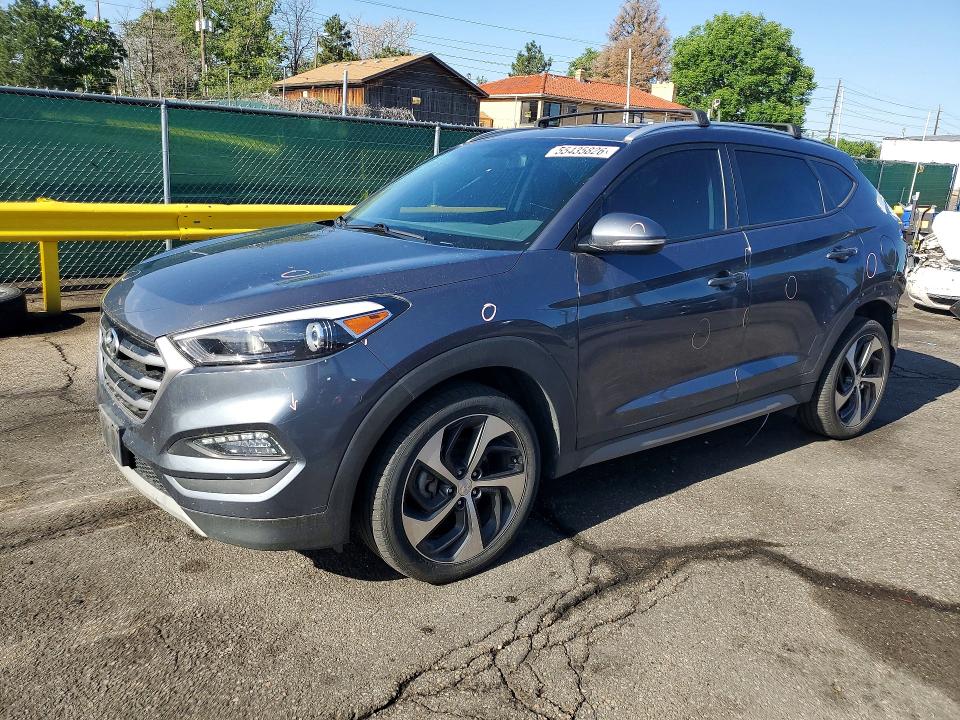 2017 Hyundai Tucson VIN KM8J3CA23HU424561 COPART salvage auction — REAR END, Id - Salvage Certificate Of Title, sold $3,550 on 2026-07-16 (photo 1)