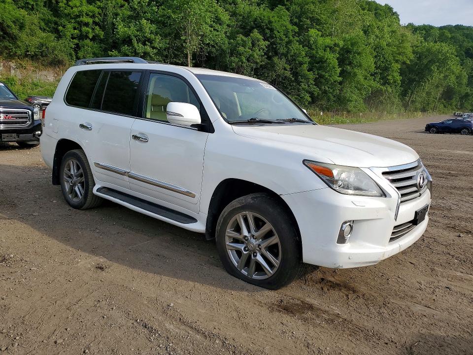 2013 Lexus Lx VIN JTJHY7AX5D4121375 COPART salvage auction — FRONT END, Ny - Mv907A With Altered Vin, sold $9,200 on 2026-07-21 (photo 4)