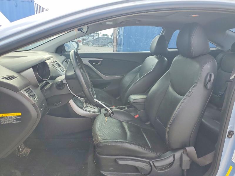 2013 Hyundai Elantra VIN KMHDH6AE8DU013354 COPART salvage auction — FRONT END, In - Cert Of Title-Salvage Title, sold $325 on 2026-07-21 (photo 7)