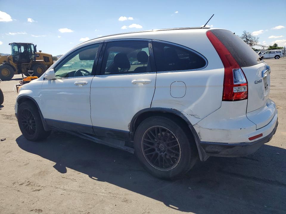 2010 Honda Cr-v VIN JHLRE4H72AC012218 COPART salvage auction — REAR END, Ca - Salvage Certificate, sold $2,200 on 2026-07-07 (photo 2)