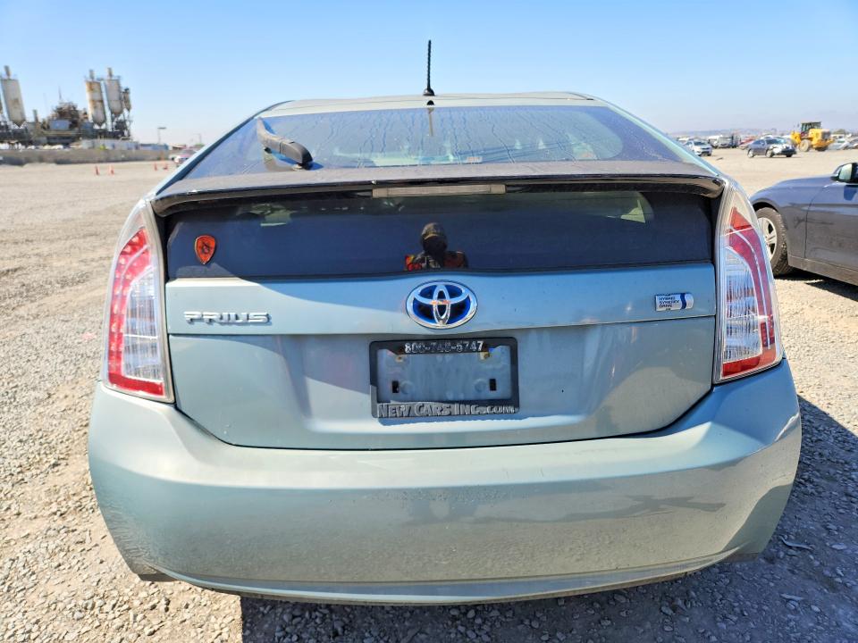2012 Toyota VIN JTDKN3DU4C5376605 COPART salvage auction — FRONT END, Ca - Salvage Certificate, sold $975 on 2026-07-28 (photo 6)