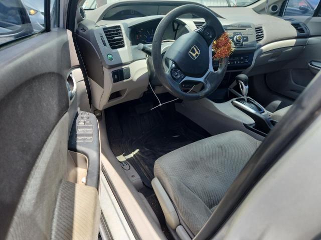 2012 Honda Civic VIN JHMFB4F21CS008751 COPART salvage auction — SIDE, Fl - Cert Of Title Slvg Rebuildable, sold $875 on 2026-07-14 (photo 8)