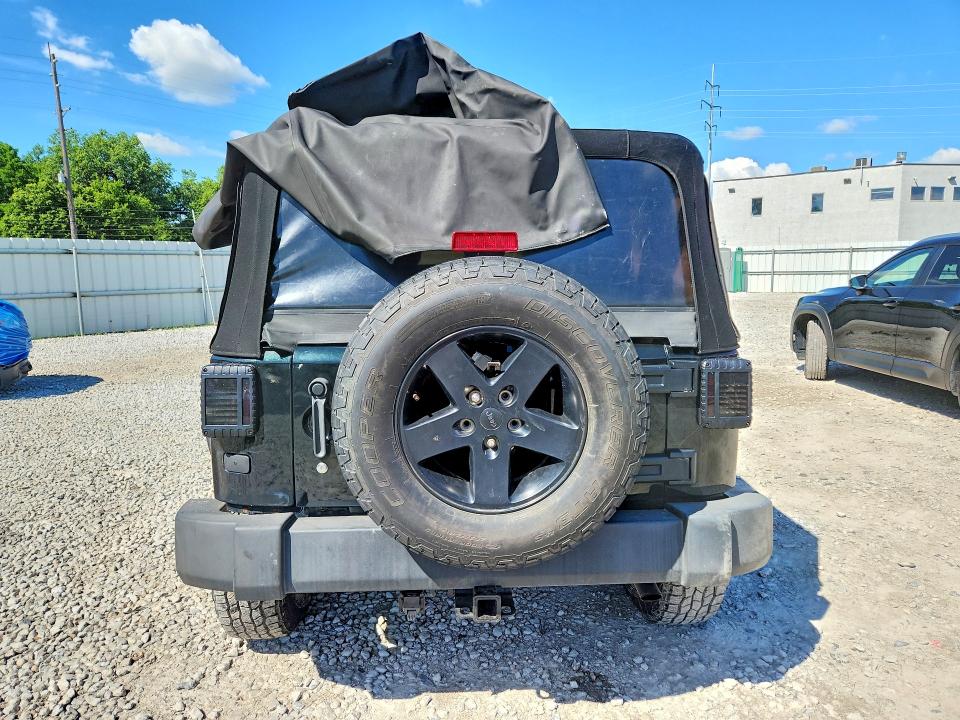 2012 Jeep Wrangler / VIN 1C4AJWAGXCL162009 COPART salvage auction — FRONT END, Oh - Cert Of Title-Salvage, sold $3,050 on 2026-07-02 (photo 6)