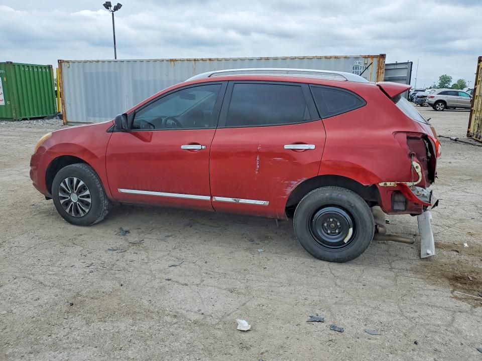 2014 Nissan Rogue VIN JN8AS5MV6EW717352 COPART salvage auction — REAR END, In - Cert Of Title-Salvage Title, sold $125 on 2026-07-28 (photo 2)