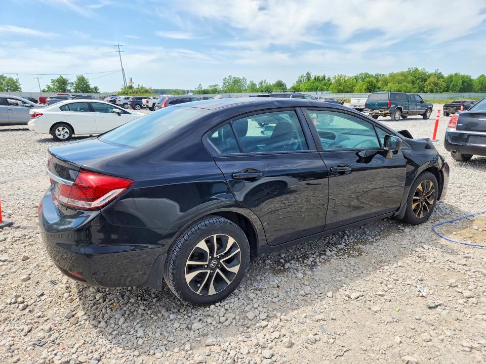 2015 Honda Civic VIN 19XFB2F83FE086952 COPART salvage auction — FRONT END, Mi - Certificate Of Title, sold $3,650 on 2026-07-02 (photo 3)