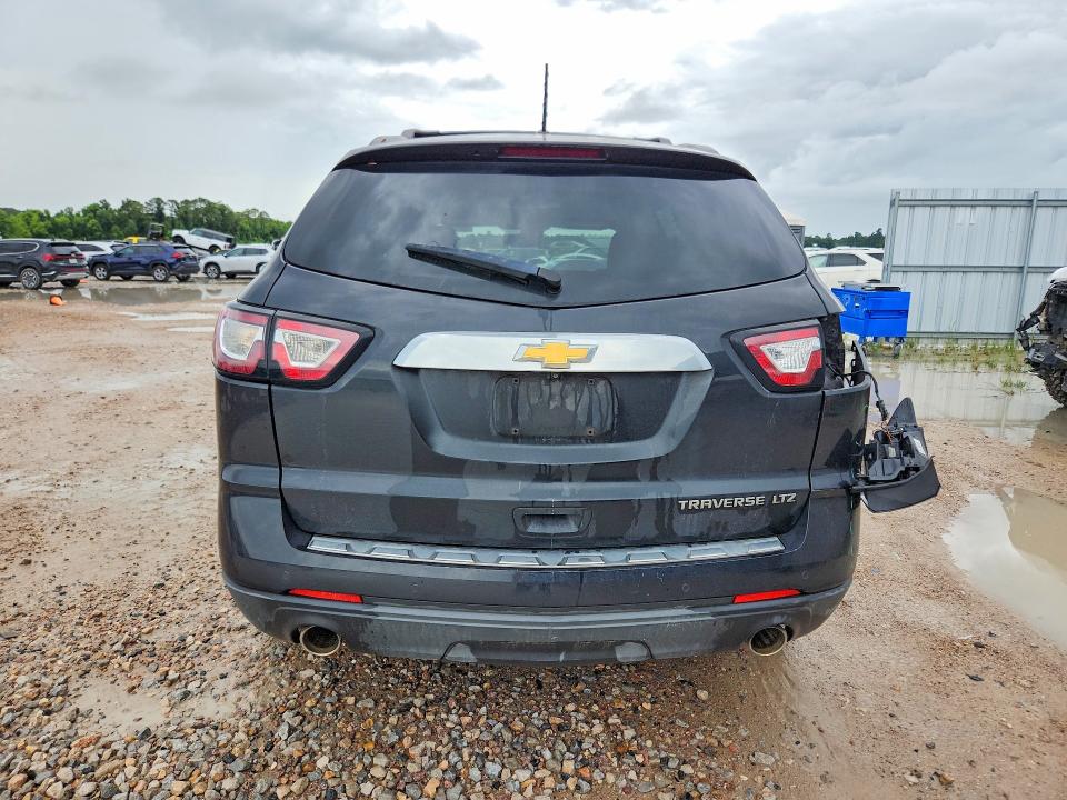 2015 Chevrolet Traverse VIN 1GNKRJKD0FJ158238 COPART salvage auction — REAR END, Tx - Salvage Vehicle Title, sold $1,500 on 2026-07-31 (photo 6)