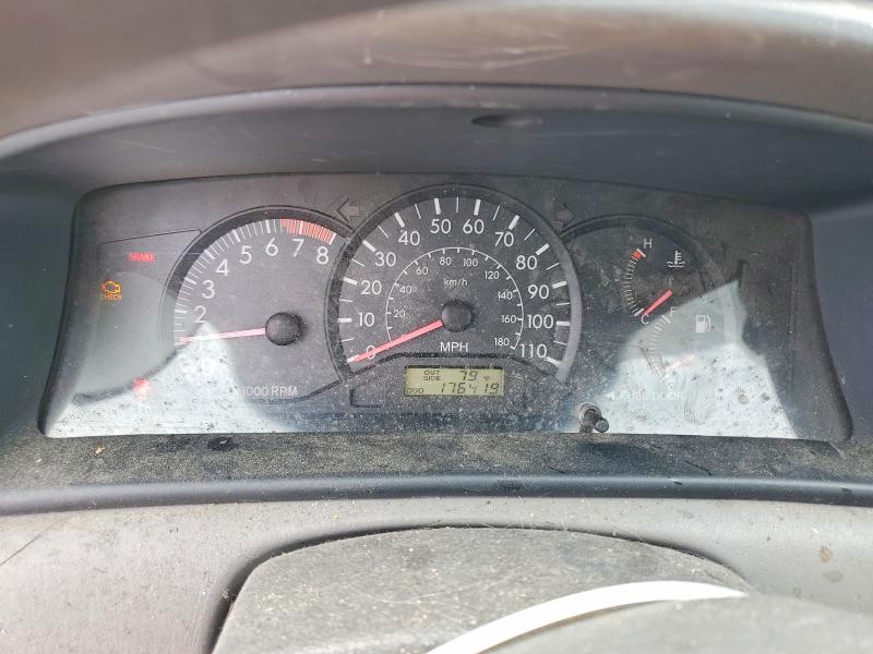 2007 Toyota Corolla VIN JTDBR32EX70106362 COPART salvage auction — FRONT END, Id - Salvage Certificate Of Title, sold $475 on 2026-07-17 (photo 9)
