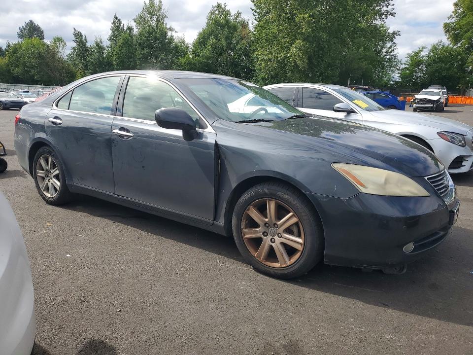2007 Lexus Es 350 VIN JTHBJ46G572124120 COPART salvage auction — FRONT END, Or - Certificate Of Title (P), sold $525 on 2026-07-08 (photo 4)