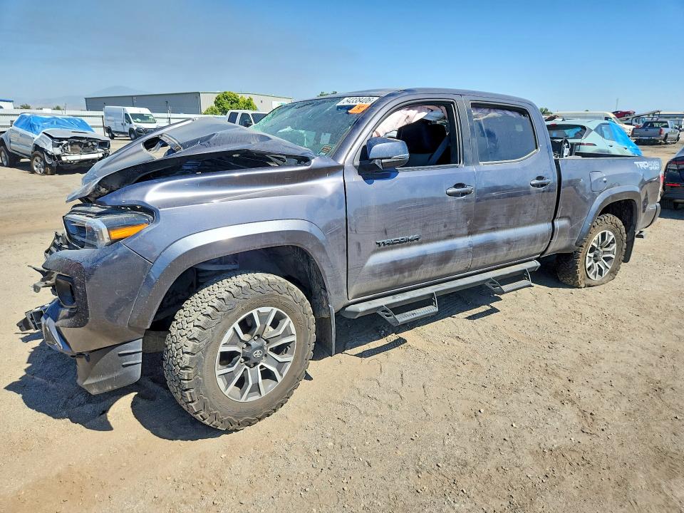 2022 Toyota Tacoma VIN 3TYDZ5BN2NT016853 COPART salvage auction — FRONT END, Ca - Salvage Certificate, sold $6,600 on 2026-07-24 (photo 1)