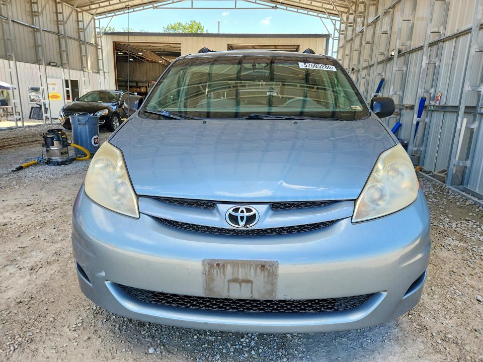 2006 Toyota Sienna VIN 5TDZA23C96S580540 COPART salvage auction — REAR END, Id - Salvage Certificate Of Title, sold $525 on 2026-07-06 (photo 5)