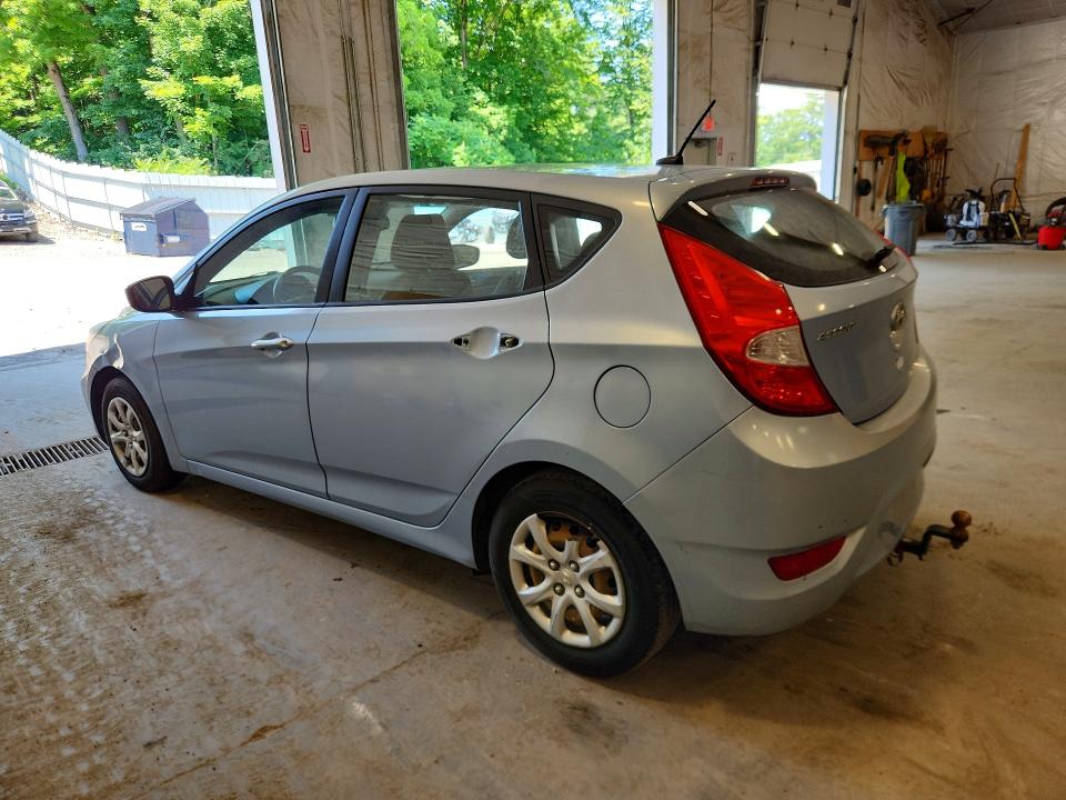 2013 Hyundai Accent VIN KMHCT5AE6DU128622 COPART salvage auction — FRONT END, Vt - Certificate Of Title, sold $275 on 2026-07-13 (photo 2)