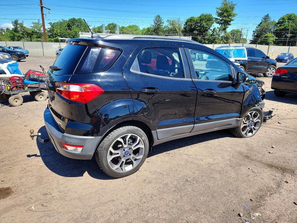 2018 Ford Ecosport VIN MAJ3P1TE3JC237707 COPART salvage auction — FRONT END, Pa - Certificate Of Salvage, sold $1,350 on 2026-07-20 (photo 3)