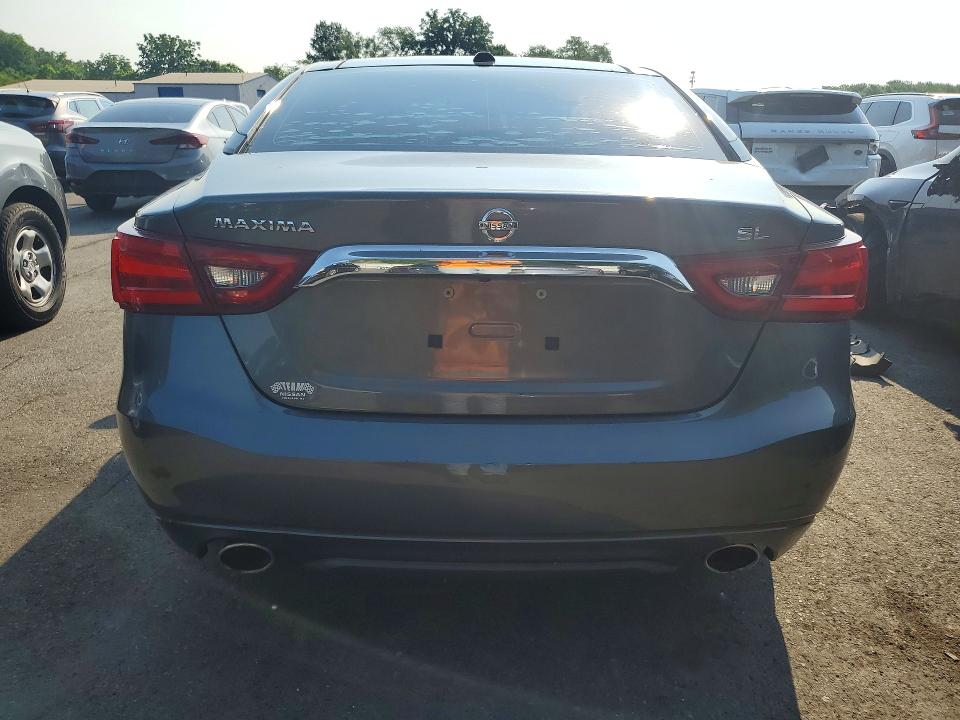 2017 Nissan Maxima VIN 1N4AA6AP1HC395791 COPART salvage auction — WATER/FLOOD, Pa - Cert Of Salvage-W=Flood Veh, sold $2,100 on 2026-07-09 (photo 6)