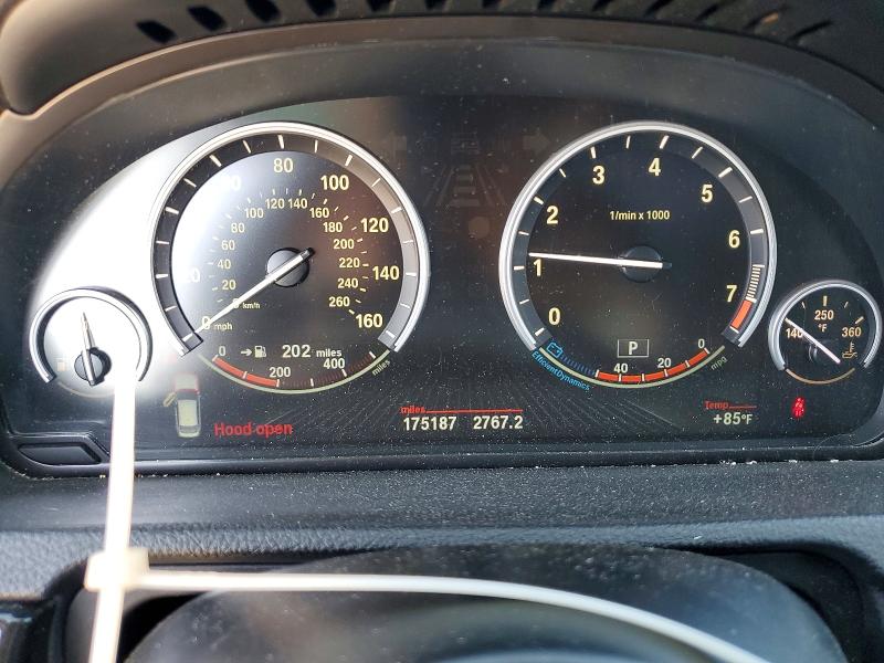 2013 BMW 5er VIN WBASP2C51DC339701 COPART salvage auction — SIDE, Tn - Salvage Certificate, sold $825 on 2026-07-09 (photo 9)