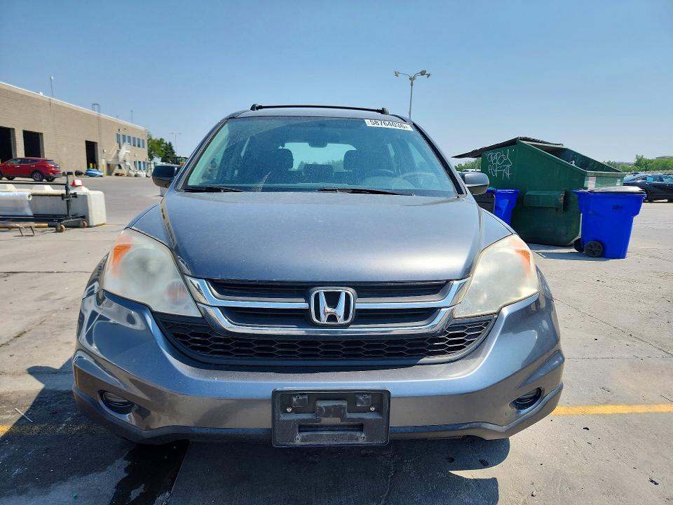 2011 Honda Cr-v VIN JHLRE4H32BC021001 COPART salvage auction — SIDE, CO - SALVAGE TITLE, sold $2,050 on 2026-07-29 (photo 5)