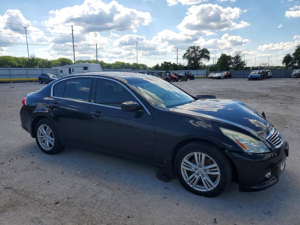 2011 Infiniti G VIN JN1DV6AR4BM650984 COPART salvage auction — FRONT END, Ia - Cert Of Title-Salvage Title, sold $525 on 2026-07-24 (photo 4)