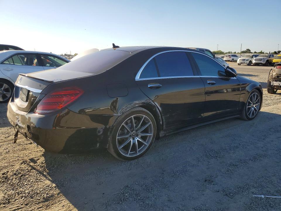 2019 Mercedes-benz S class VIN WDDUG8DB8KA426092 COPART salvage auction — REAR END, CA - SALVAGE CERTIFICATE, sold $8,600 on 2026-07-30 (photo 3)