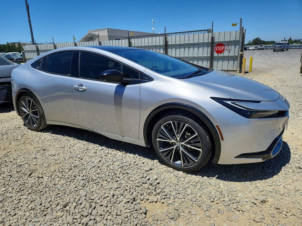 2023 Toyota Prius VIN JTDACAAU6P3002718 COPART salvage auction — REAR END, Ca - Salvage Certificate, sold $13,400 on 2026-07-14 (photo 4)