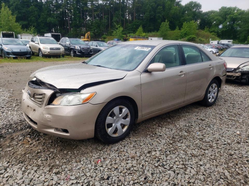 2007 Toyota Camry VIN 4T1BE46K37U715976 COPART salvage auction — FRONT END, Ma - Cert Of Title-Reconstrctd Coll, sold $700 on 2026-07-02 (photo 1)