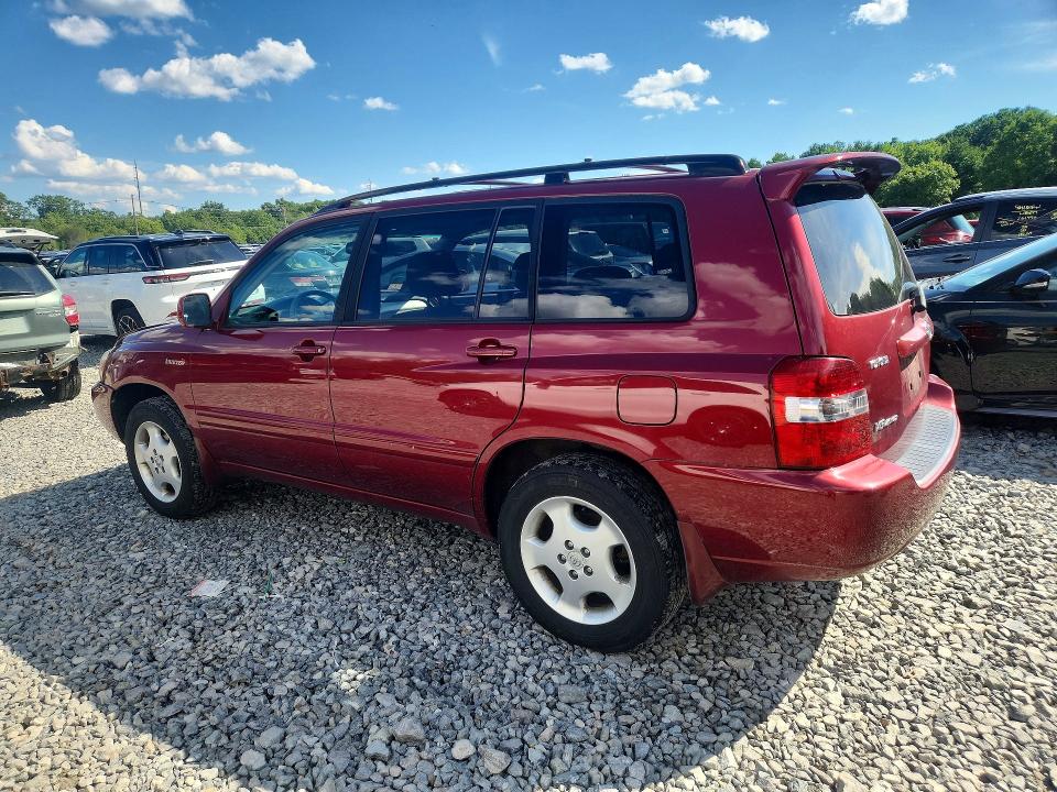 2005 Toyota Highlander VIN JTEEP21A050087308 COPART salvage auction — FRONT END, MA - CERT OF TITLE-RECONSTRCTD COLL, sold $1,850 on 2026-07-22 (photo 2)