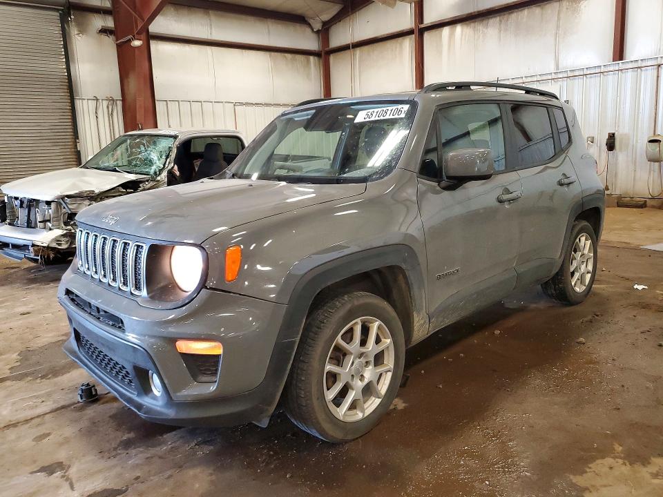 2020 Jeep VIN ZACNJBBB6LPL89848 COPART salvage auction — FRONT END, Mi - Certificate Of Title, sold $3,800 on 2026-07-17 (photo 1)