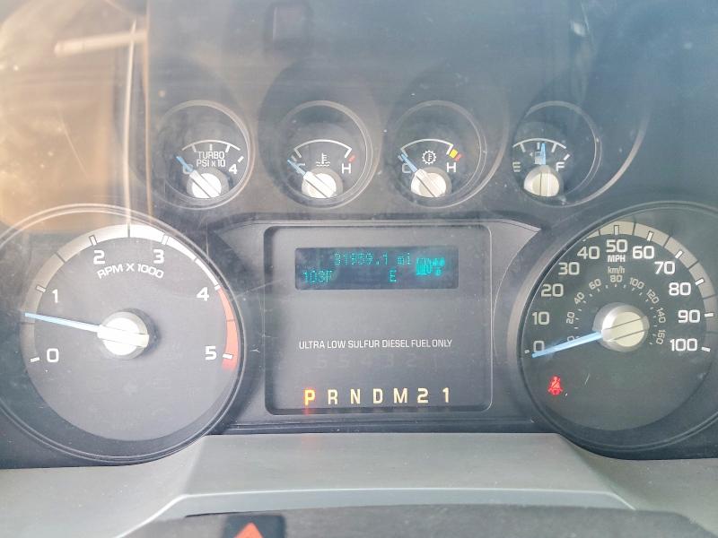 2013 Ford F-550 super duty VIN 1FDUF5HT3DEB00352 COPART salvage auction — MECHANICAL, FL - CERTIFICATE OF TITLE, sold $37,000 on 2026-07-16 (photo 9)