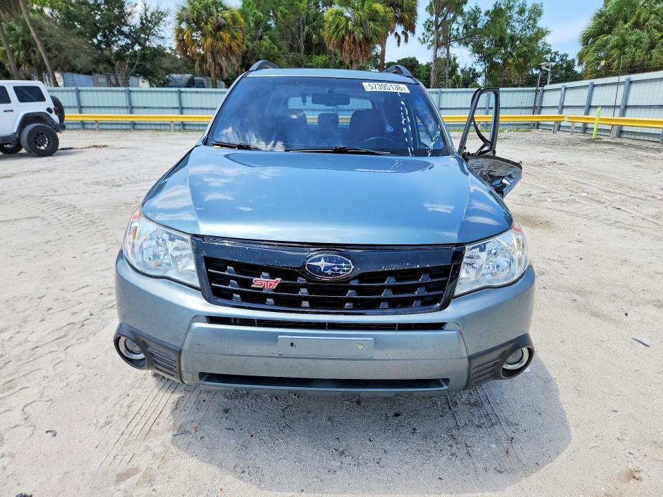 2011 Subaru Forester VIN JF2SHAEC7BH728253 COPART salvage auction — SIDE, Fl - Cert Of Title Slvg Rebuildable, sold $250 on 2026-07-15 (photo 5)
