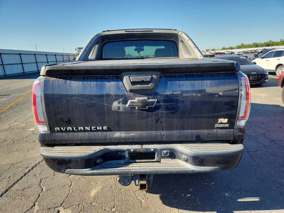2007 Chevrolet Avalanche VIN 3GNEC12007G166158 COPART salvage auction — DAMAGE HISTORY, Ca - Dlr/Dis/Exp Only Salvage Title, sold $1,400 on 2026-07-02 (photo 6)
