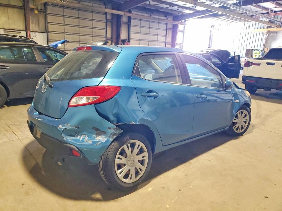 2012 Mazda 2 VIN JM1DE1KZ3C0135465 COPART salvage auction — FRONT END, Il - Salvage Certificate, sold $350 on 2026-07-22 (photo 3)