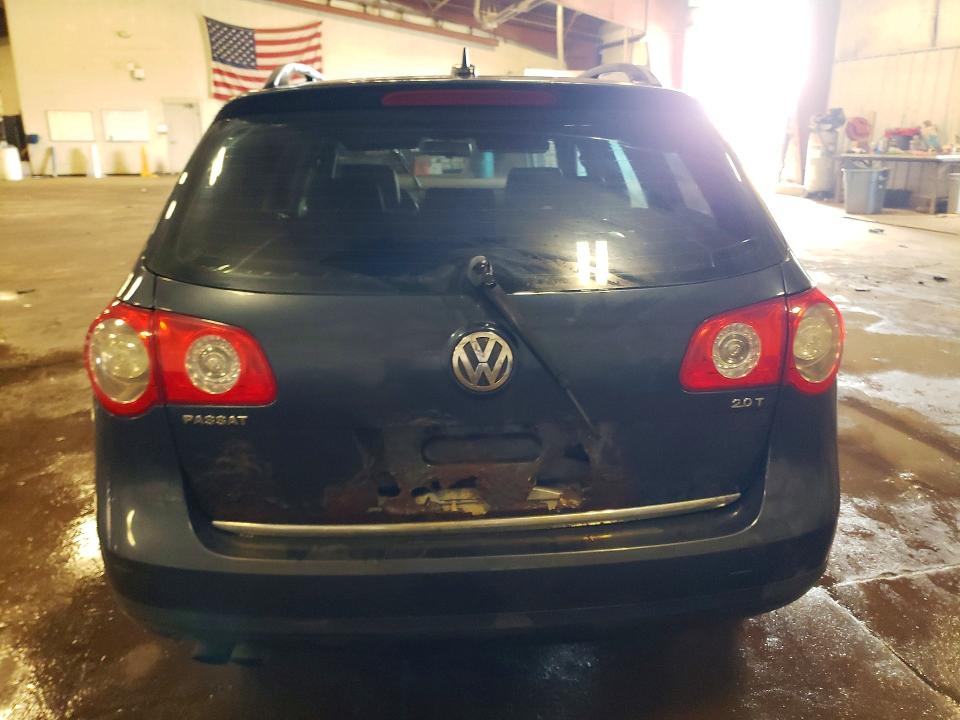 2007 Volkswagen Passat VIN WVWLK73C37E003347 COPART salvage auction — REAR END, Mi - Certificate Of Title, sold $325 on 2026-07-06 (photo 6)