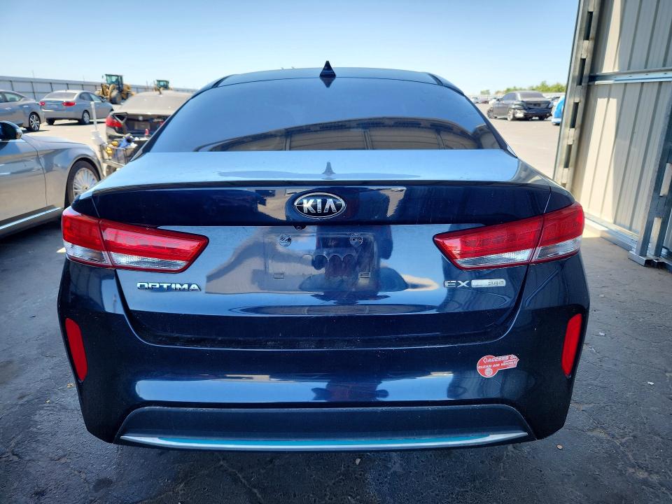 2018 Kia Optima VIN KNAGV4LD5J5019523 COPART salvage auction — FRONT END, Ca - Salvage Certificate, sold $2,750 on 2026-07-16 (photo 6)