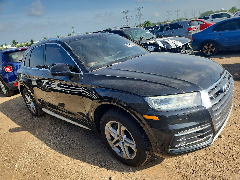 2018 Audi Q5 VIN WA1BNAFY4J2051157 COPART salvage auction — MECHANICAL, Il - Salvage Certificate, sold $850 on 2026-07-21 (photo 4)