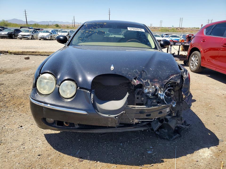 2006 Jaguar S type VIN SAJWA01A56FN68508 COPART salvage auction — FRONT END, Az - Cert Of Title - Salvage, sold $300 on 2026-07-06 (photo 5)