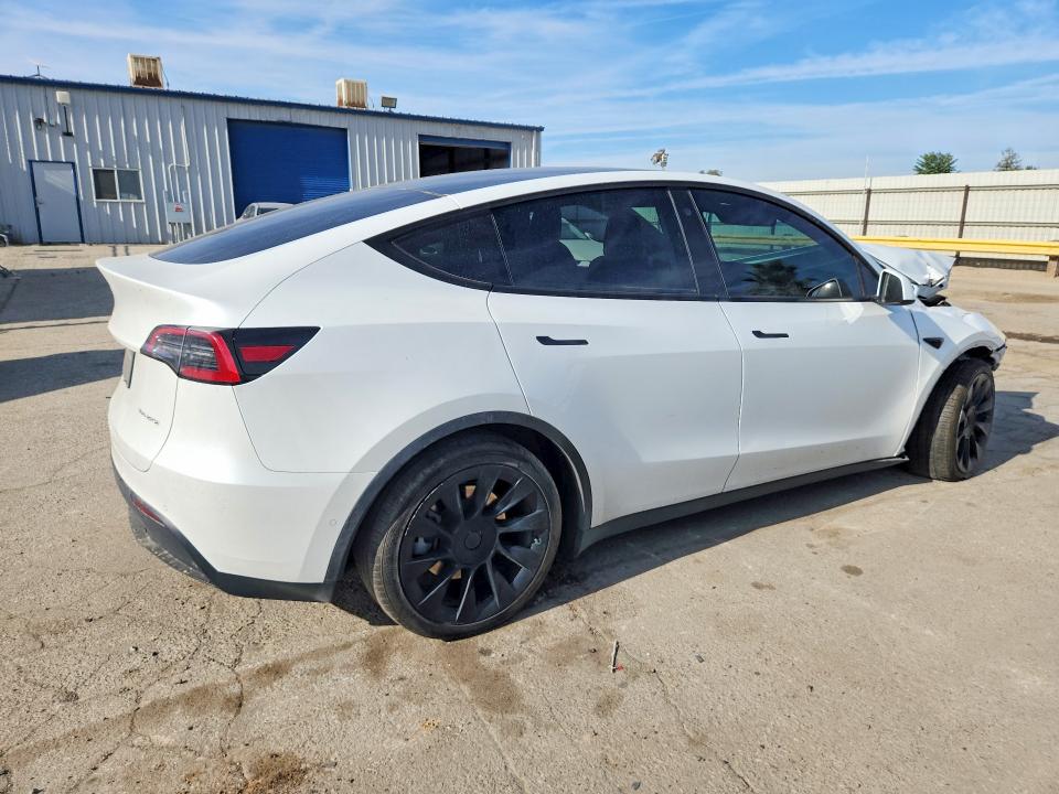 2021 Tesla Model y VIN 5YJYGAEEXMF217863 COPART salvage auction — FRONT END, Ca - Salvage Certificate, sold $7,300 on 2026-07-10 (photo 3)
