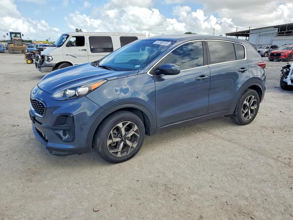2020 Kia Sportage VIN KNDPM3AC8L7824773 COPART salvage auction — FRONT END, Tx - Salvage Vehicle Title, sold $5,300 on 2026-07-14 (photo 1)