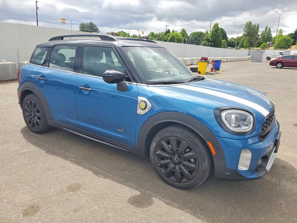 2021 Mini Cooper VIN WMZ23BS06M3M43783 COPART salvage auction — REAR END, Or - Salvage Title Certificate, sold $7,700 on 2026-07-20 (photo 4)
