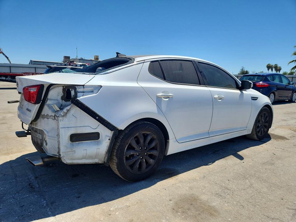 2015 Kia VIN 5XXGN4A73FG389436 COPART salvage auction — REAR END, Ca - Salvage Certificate, sold $1,250 on 2026-07-10 (photo 3)