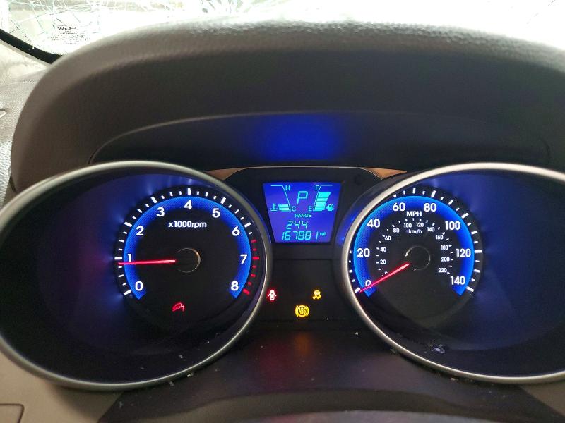 2015 Hyundai Tucson VIN KM8JUCAG2FU073874 COPART salvage auction — FRONT END, Ny - Mv-907A Salvage Certificate, sold $1,550 on 2026-07-20 (photo 9)