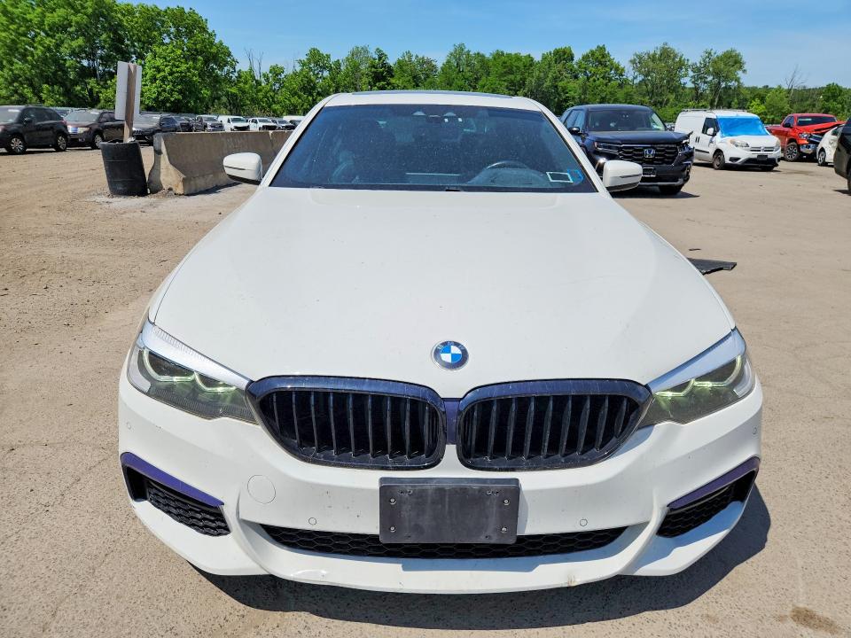 2020 BMW 5er VIN WBAJS3C08LCE05666 COPART salvage auction — REAR END, Ny - Mv-907A Salvage Certificate, sold $18,000 on 2026-08-04 (photo 5)