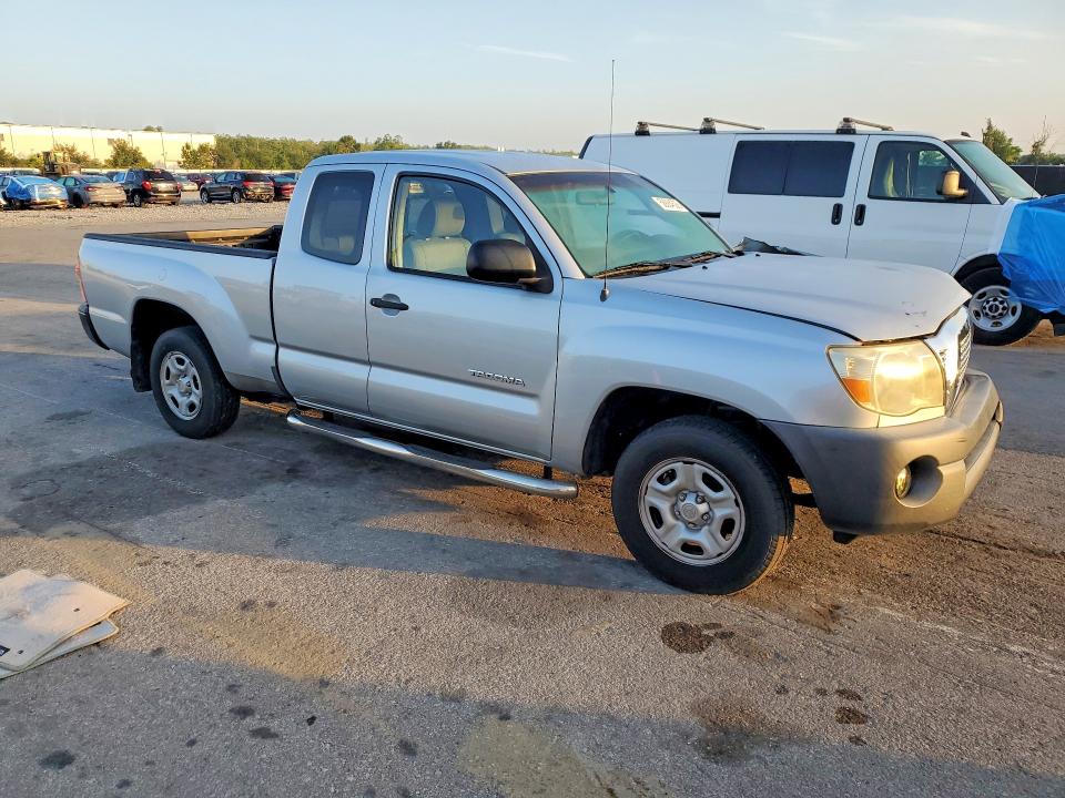 2007 Toyota Tacoma VIN 5TETX22N97Z377367 COPART salvage auction — FRONT END, Fl - Cert Of Title Slvg Rebuildable, sold $6,100 on 2026-07-14 (photo 4)