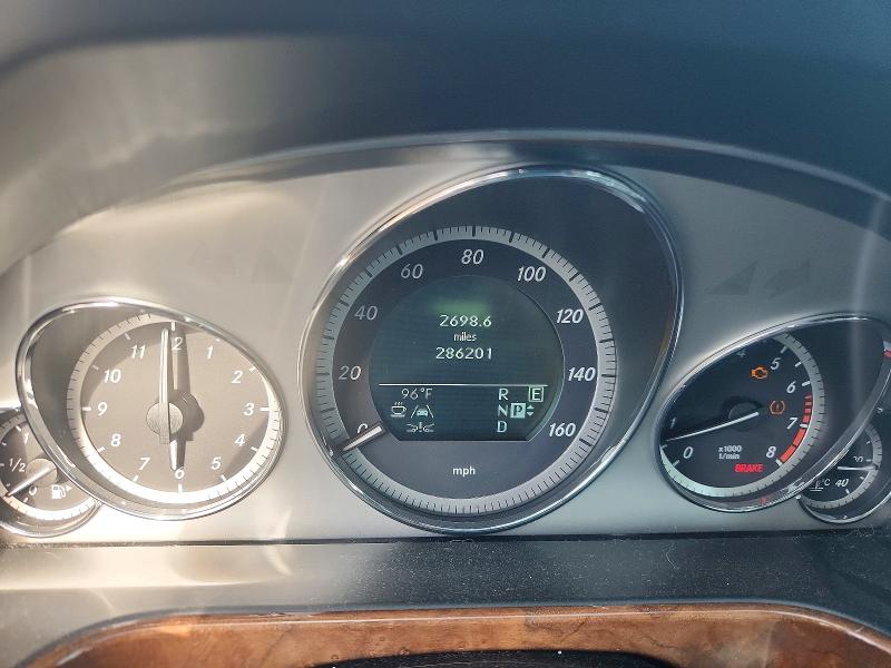 2011 Mercedes-benz E-class VIN WDDHF5GB0BA473048 COPART salvage auction — REAR END, Tx - Salvage Vehicle Title, sold $200 on 2026-07-09 (photo 9)