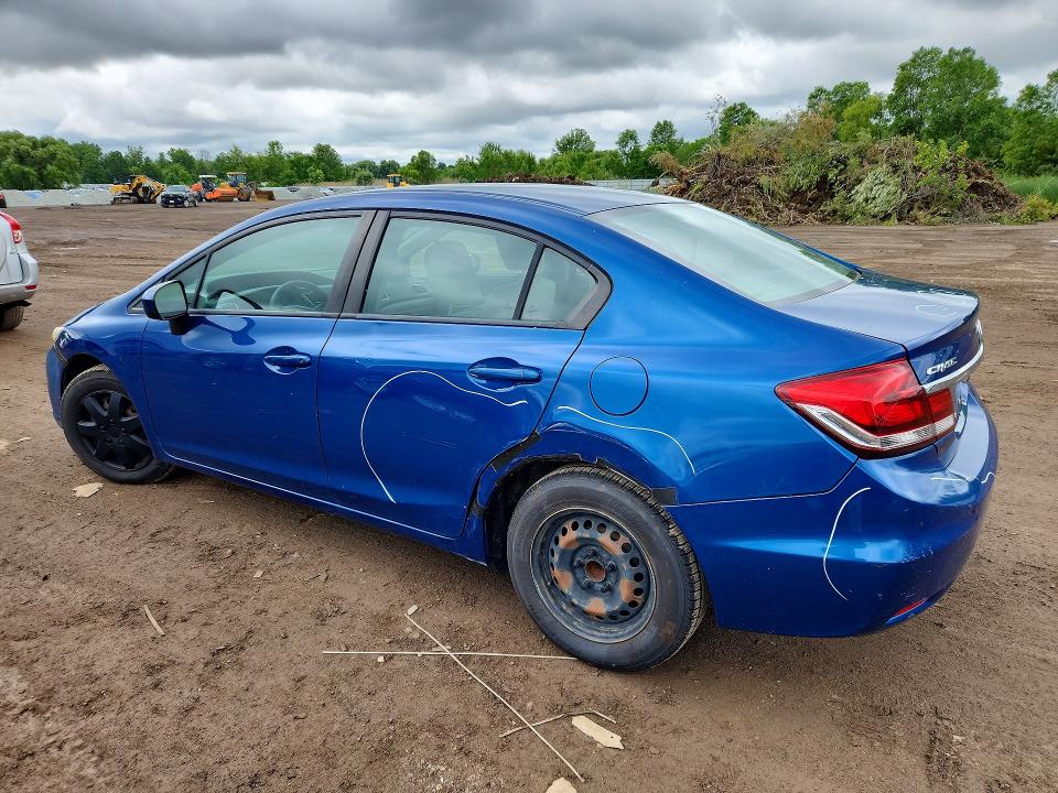2014 Honda VIN 19XFB2F51EE216845 COPART salvage auction — SIDE, Oh - Cert Of Title-Salvage, sold $675 on 2026-07-02 (photo 2)
