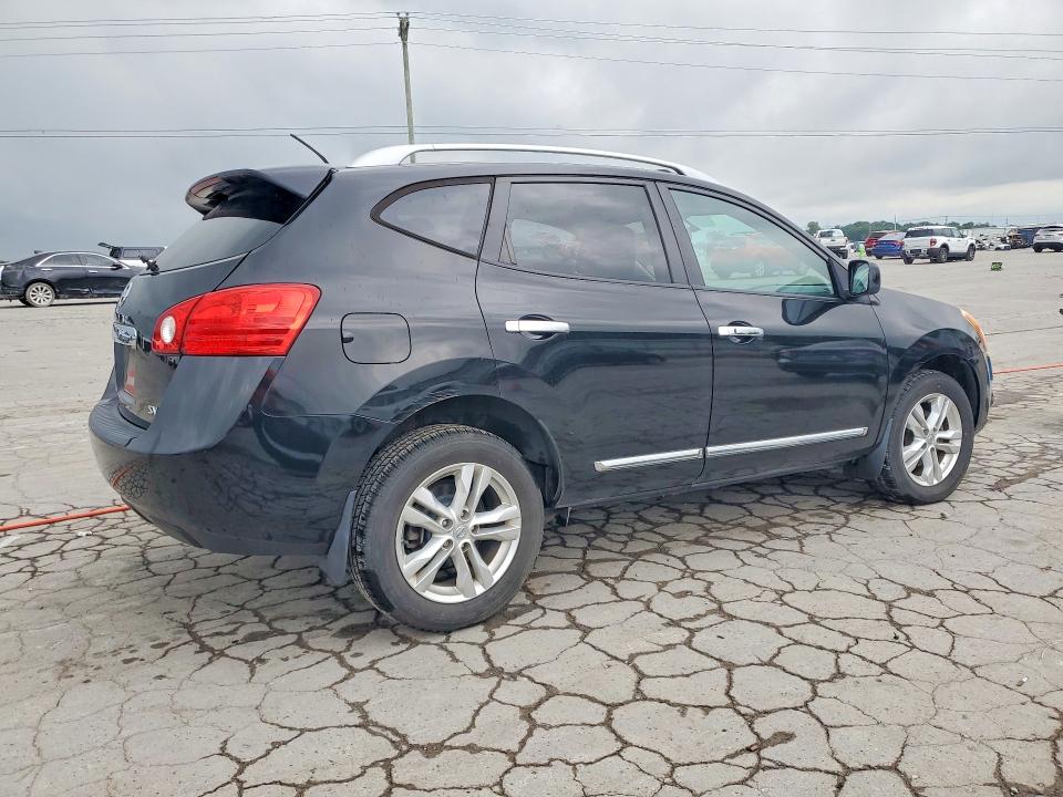 2013 Nissan Rogue VIN JN8AS5MT2DW529957 COPART salvage auction — SIDE, Salvage Title, sold $725 on 2026-07-22 (photo 3)