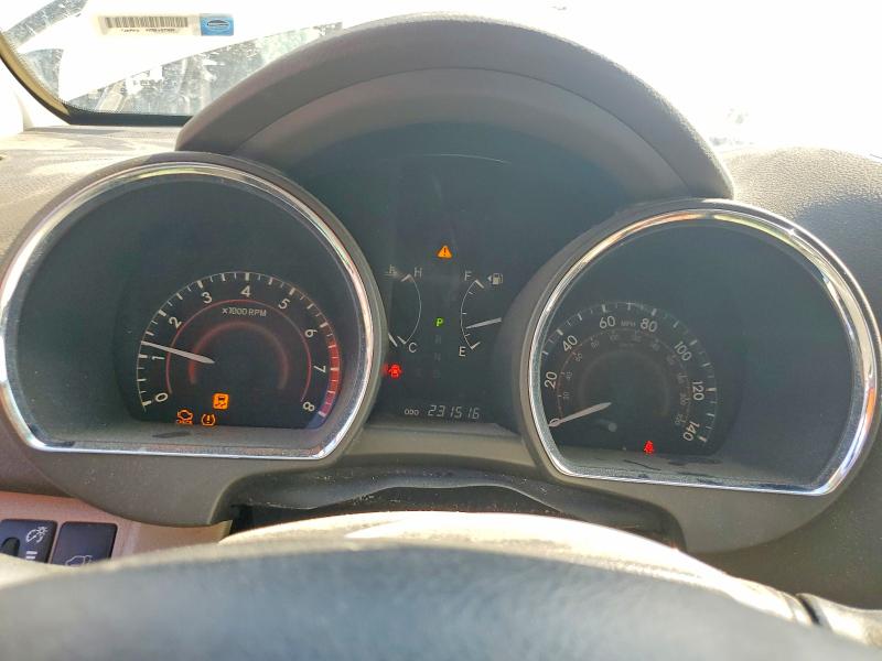 2008 Toyota Highlander VIN JTEDS42AX82006375 COPART salvage auction — FRONT END, Tx - Salvage Vehicle Title, sold $2,400 on 2026-07-15 (photo 9)