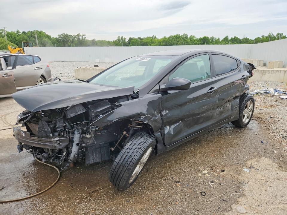 2012 Hyundai Elantra VIN KMHDH4AE1CU224690 COPART salvage auction — SIDE, Ky - Bill Of Sale/Part Only/No Titl, sold $300 on 2026-07-06 (photo 1)