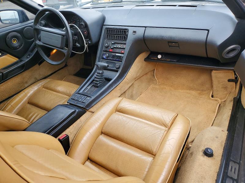 1988 Porsche 928 VIN WP0JB0926JS860462 COPART salvage auction — REAR END, Ca - Dis/Dlr/Exp Only Clean Title (P), sold $5,100 on 2026-07-10 (photo 8)