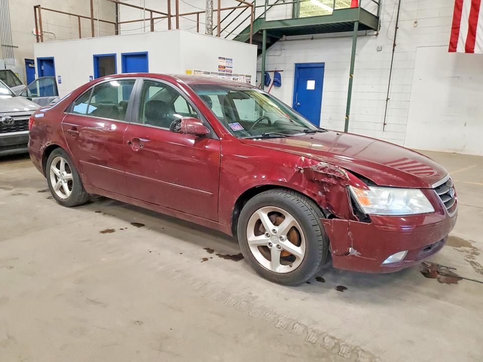 2009 Hyundai Sonata VIN 5NPEU46C09H533064 COPART salvage auction — FRONT END, Mn - Cert Of Title-Salvage, sold $200 on 2026-07-28 (photo 4)
