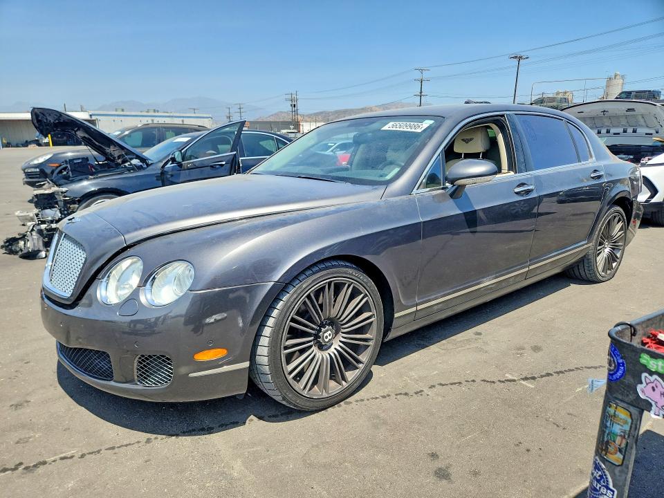 2009 Bentley Flying spur VIN SCBBP93W59C062145 — COPART salvage auction photo